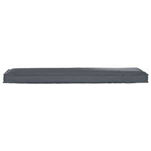 Anthrazit Kissen 140x40 Oxford-Stoff