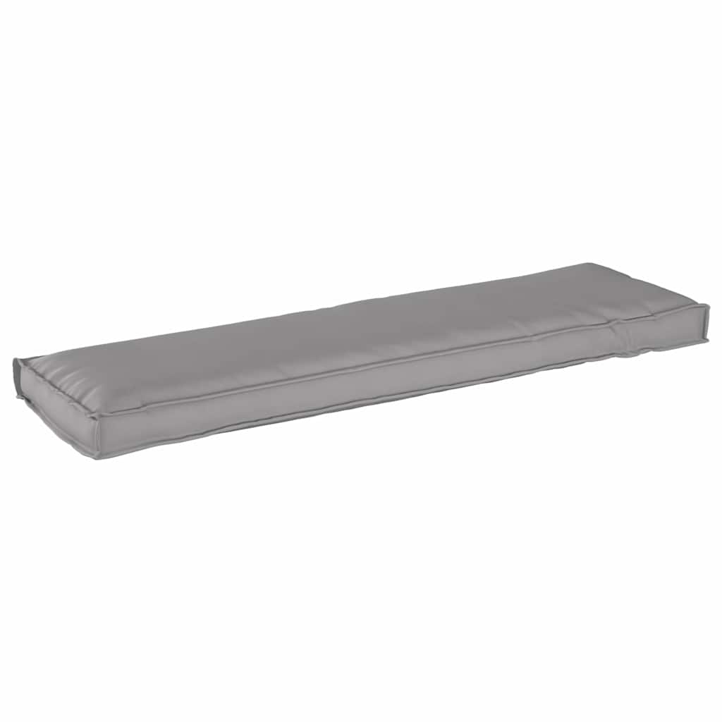 Graues Oxford Kissen 140 x 40 cm