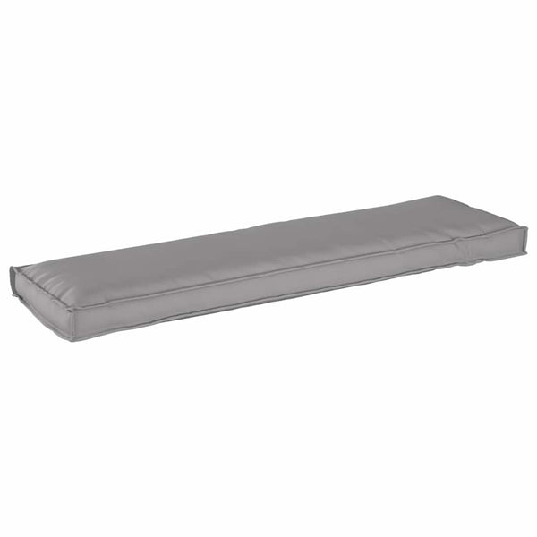 Graues Oxford Kissen 140 x 40 cm