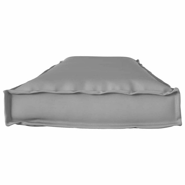 Graues Oxford Kissen 140 x 40 cm