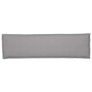Graues Oxford Kissen 140 x 40 cm