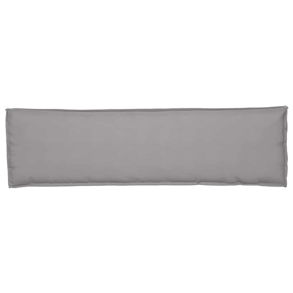 Graues Oxford Kissen 140 x 40 cm