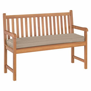 Taupe Kissen 140 x 40 cm Oxford-Gewebe
