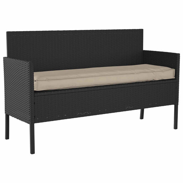 Taupe Kissen 140 x 40 cm Oxford-Gewebe