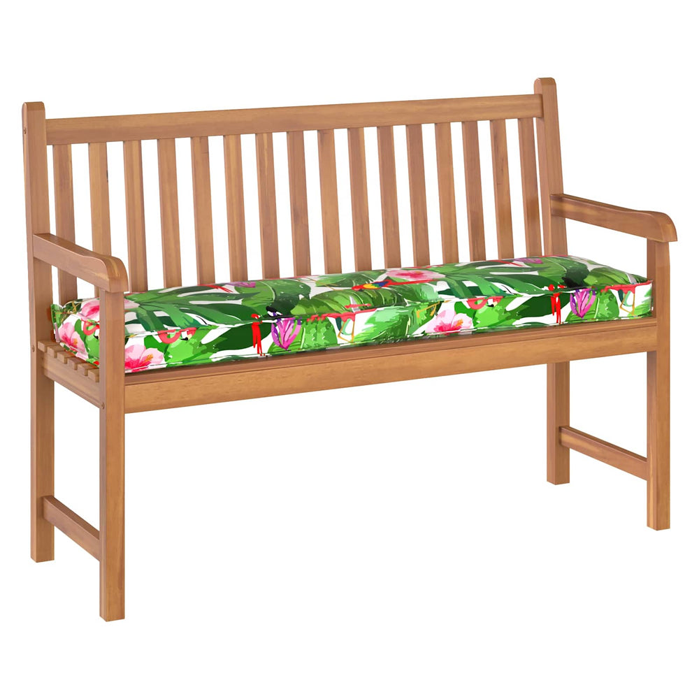 Blumenmuster Kissen Mehrfarbig 140x40 cm