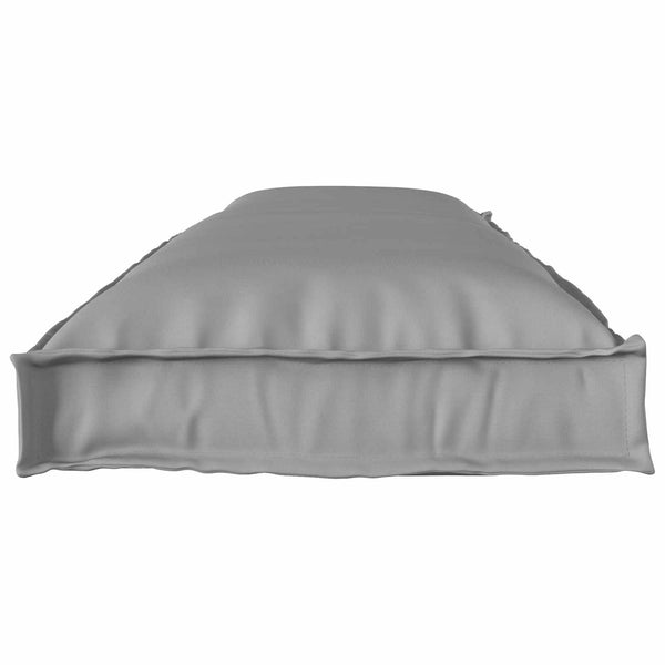 Graues Kissen 150 x 40 cm Oxford-Gewebe