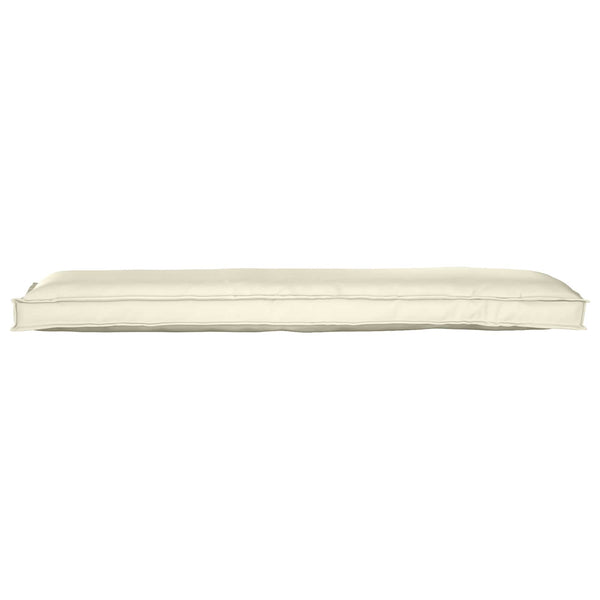 Creme Kissen 150 x 40 cm Oxford-Stoff