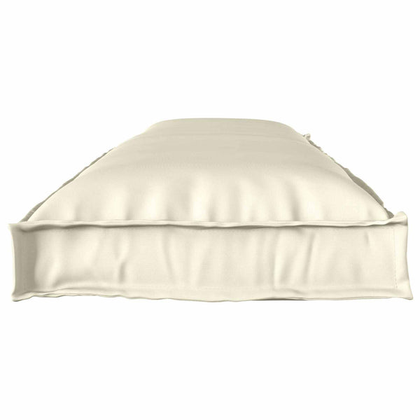 Creme Kissen 150 x 40 cm Oxford-Stoff