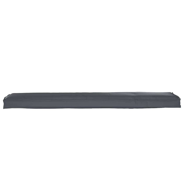 vidaXL Pallet Cushion Anthracite 180 x 40 x 8 cm Oxford Fabric