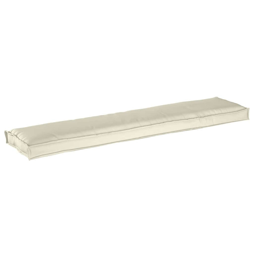 Palettenkissen Creme 180x40 Oxford-Stoff