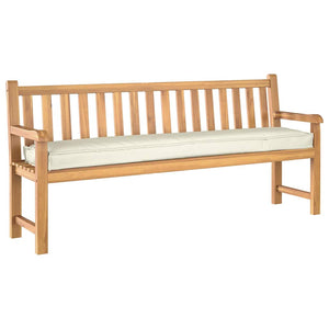 Palettenkissen Creme 180x40 Oxford-Stoff