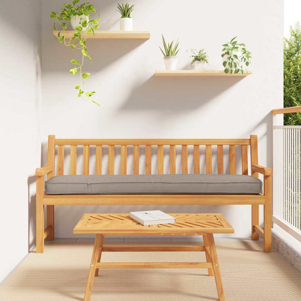 Palettenkissen Taupe 180x40 Oxford-Stoff