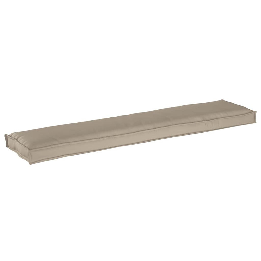 Palettenkissen Taupe 180x40 Oxford-Stoff