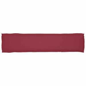 Weinrotes Palettenkissen 180x40 Oxford-Stoff