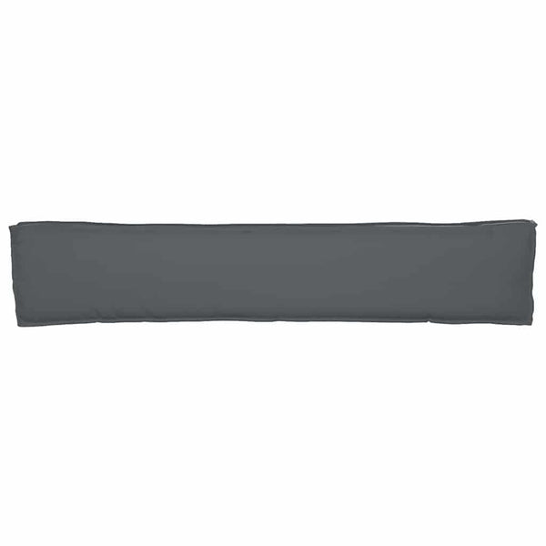 Anthrazit Palettenkissen 200x40 cm