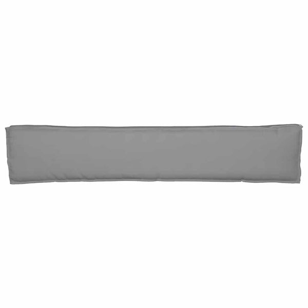 Graues Palettenkissen 200 x 40 cm