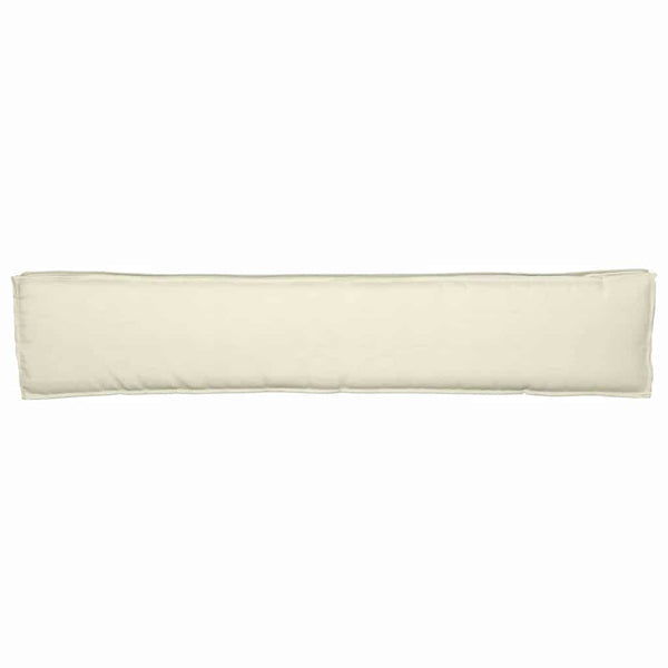 Palettenkissen Creme 200x40 Oxford-Stoff