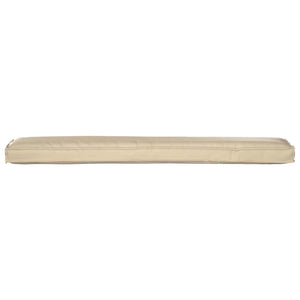 Beiges Palettenkissen 200x40 cm