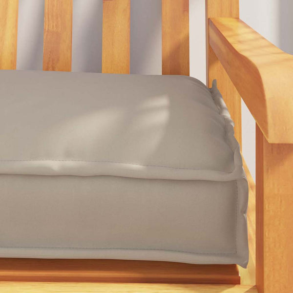 Palettenkissen Taupe 200x40 Oxford-Stoff