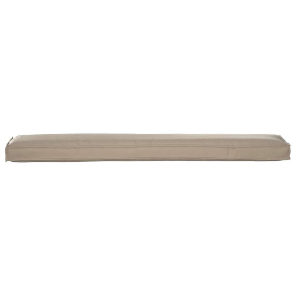 Palettenkissen Taupe 200x40 Oxford-Stoff