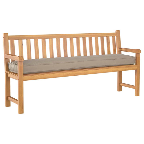 Palettenkissen Taupe 200x40 Oxford-Stoff