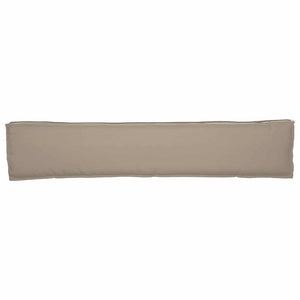 Palettenkissen Taupe 200x40 Oxford-Stoff