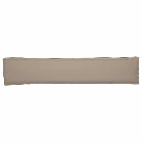 Palettenkissen Taupe 200x40 Oxford-Stoff