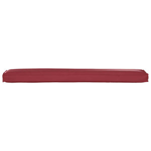 Weinrotes Palettenkissen 200x40