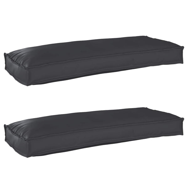 Schwarzes Palettenkissen Set, 2-teilig
