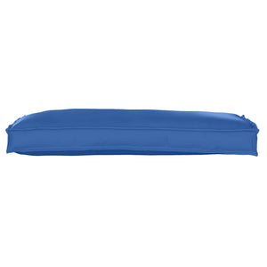 Palettenkissen Set Königsblau 100x40 cm