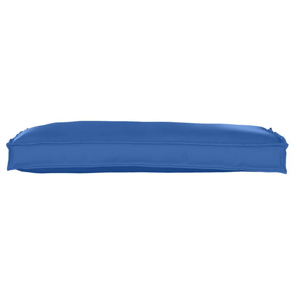 Palettenkissen Set Königsblau 100x40 cm