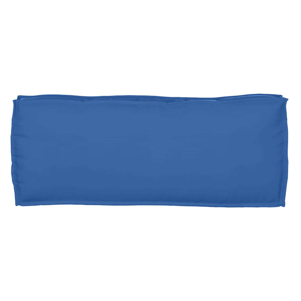 Palettenkissen Set Königsblau 100x40 cm