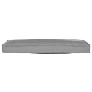 Palettenkissen Set Grau 120x40cm, 2 Stk.