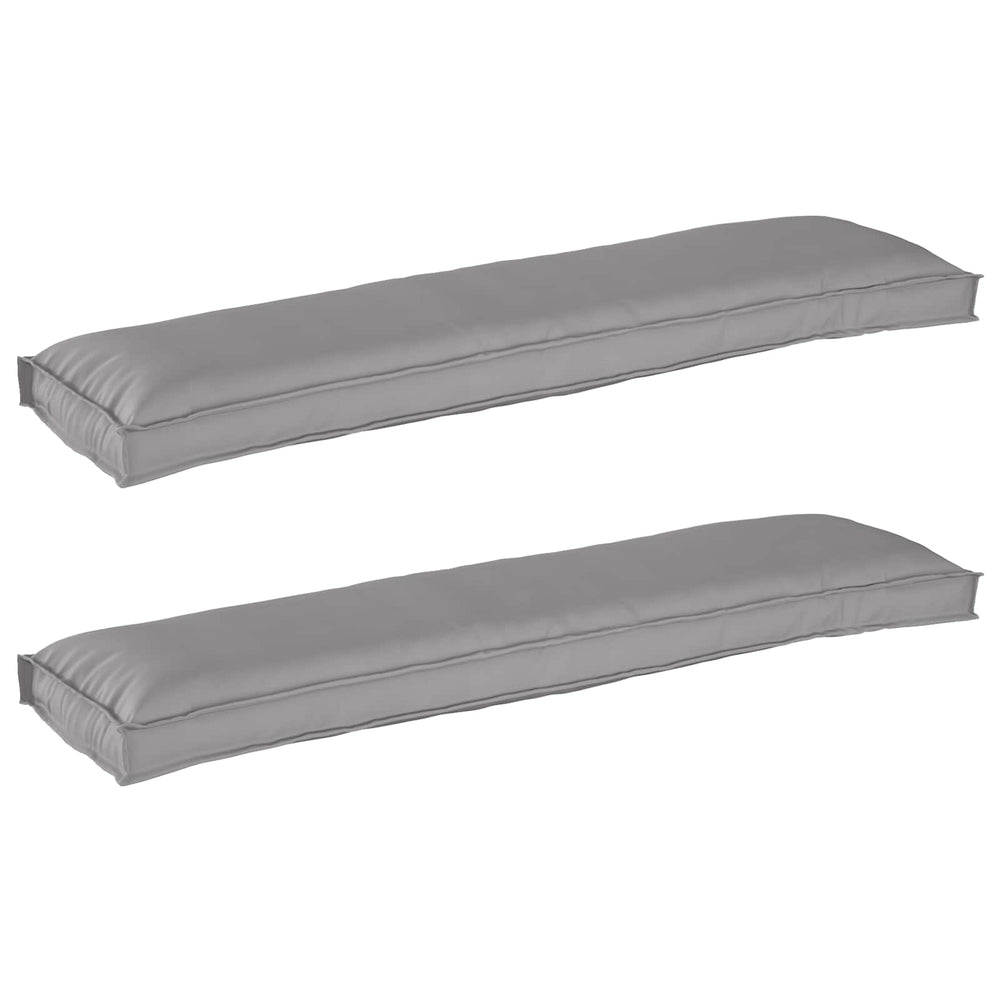 Palettenkissen Set Grau 150x40cm