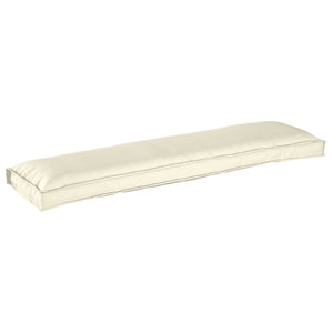 Palettenkissen Set Creme 150x40 cm