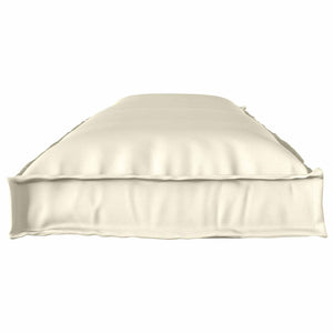 Palettenkissen Set Creme 150x40 cm
