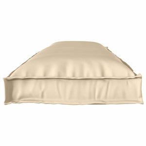 Palettenkissen Set Beige 150x40cm