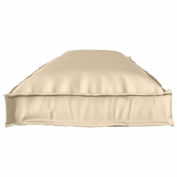 Palettenkissen Set Beige 150x40cm
