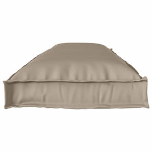 Palettenkissen Set Taupe 150x40 Oxford