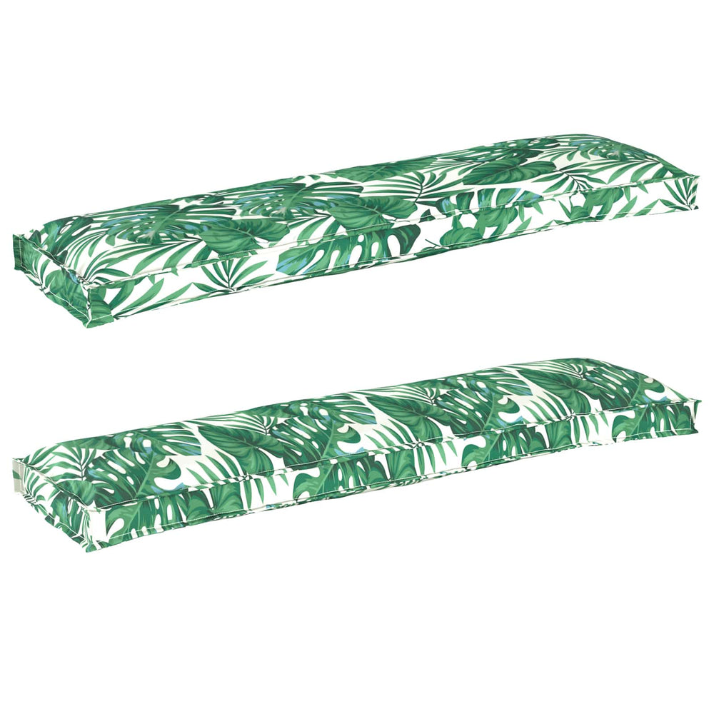 Palettenkissen Set Floral 2 Stk. 150x40x8 cm