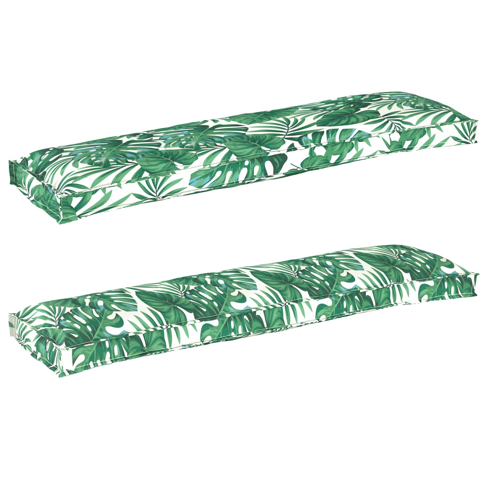 Palettenkissen Set Floral 2 Stk. 150x40x8 cm