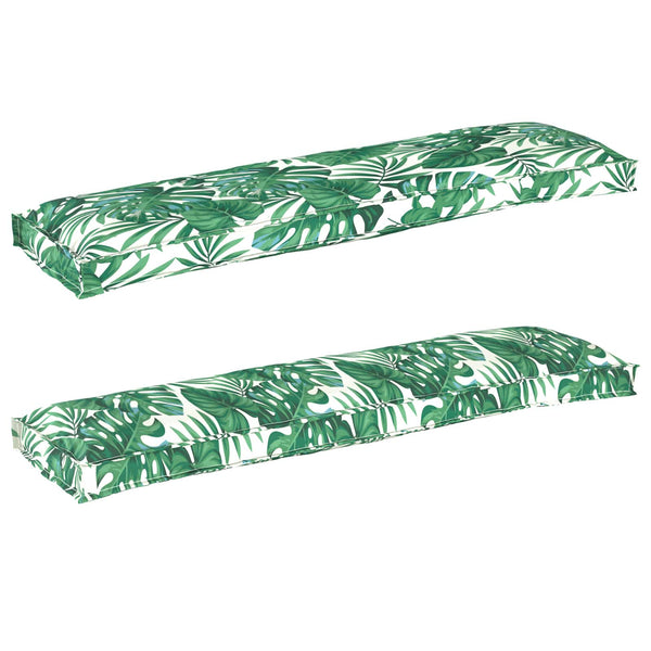 Palettenkissen Set Floral 2 Stk. 150x40x8 cm