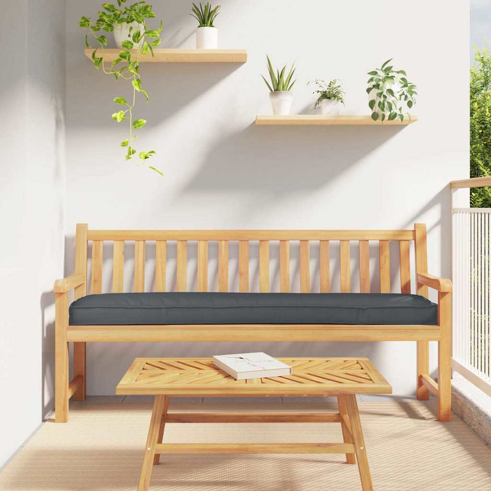 Palettenkissen Set Anthrazit 180x40 cm, 2-teilig