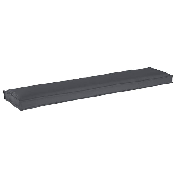 Palettenkissen Set Anthrazit 180x40 cm, 2-teilig