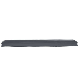 Palettenkissen Set Anthrazit 180x40 cm, 2-teilig