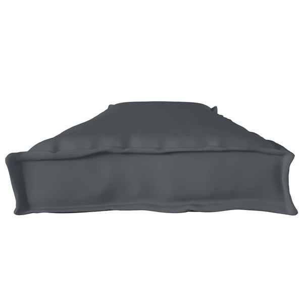 Palettenkissen Set Anthrazit 180x40 cm, 2-teilig