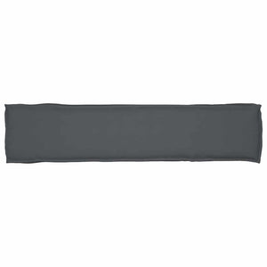 Palettenkissen Set Anthrazit 180x40 cm, 2-teilig
