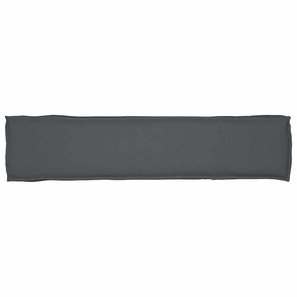 Palettenkissen Set Anthrazit 180x40 cm, 2-teilig