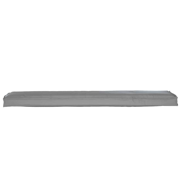 Palettenkissen Set Grau 180x40cm
