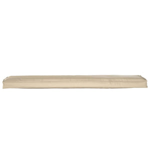 Palettenkissen Set Beige 180x40cm